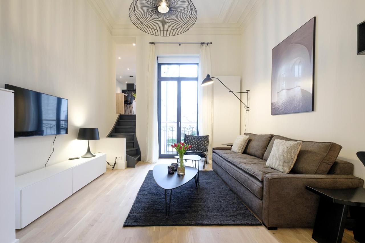 Fabulous Apartments In Chatelain Area Brussel Bagian luar foto